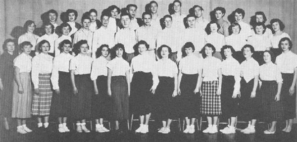 1955 beginning choir 
